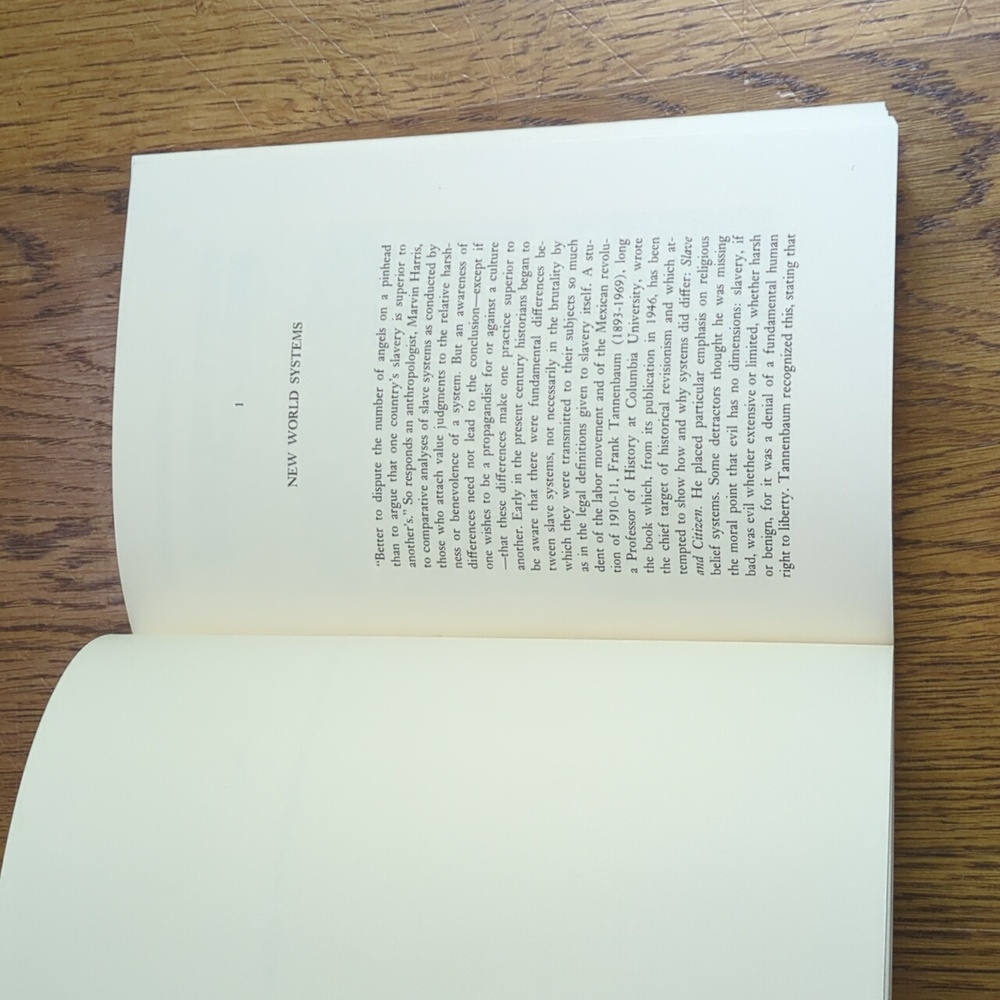 Vintage 70s Slavery A Comparative Perspective Paperback Nonfiction Book - Picture 17 of 17